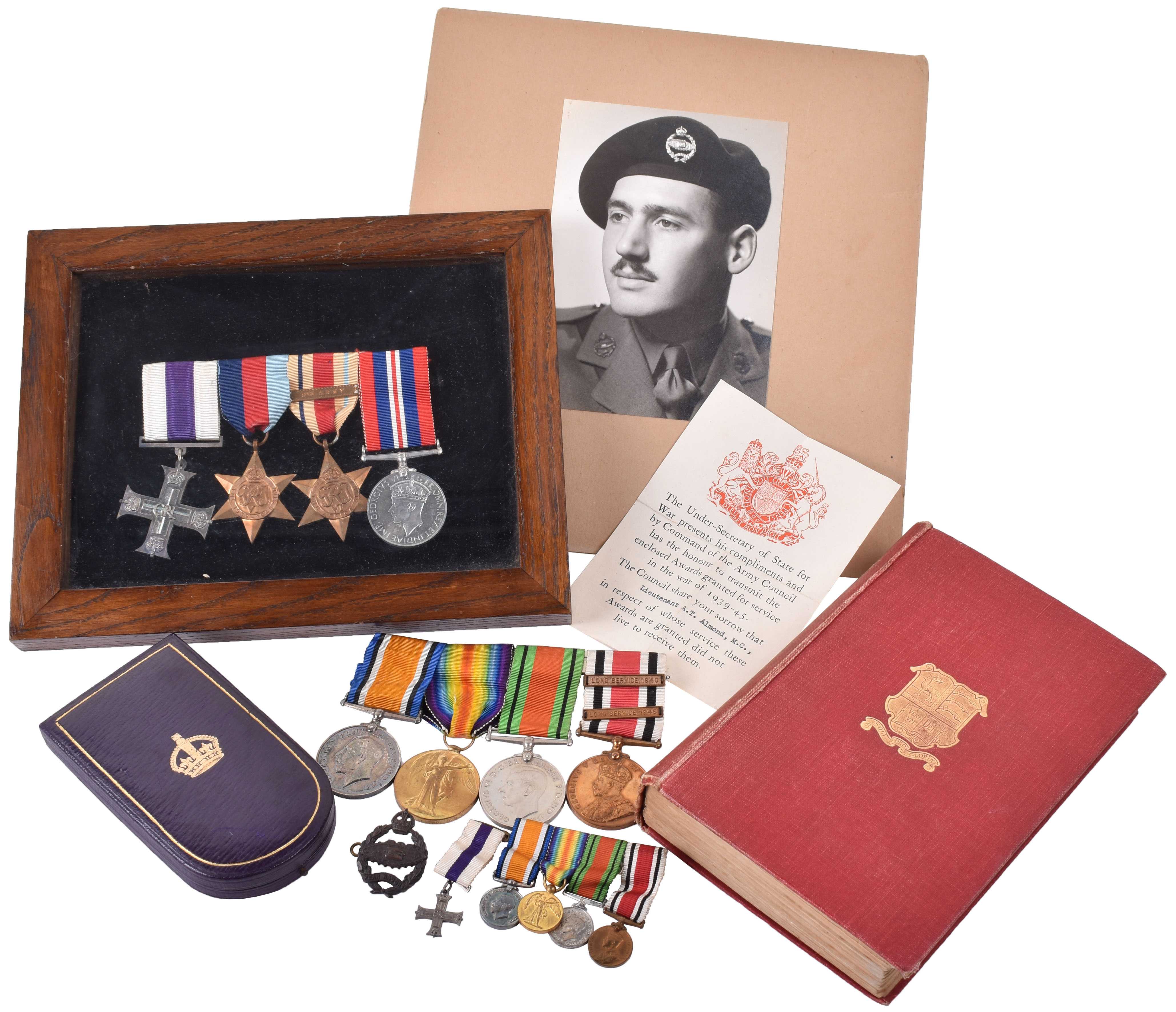 A gallant officer at the battle of El Alamein during WW2