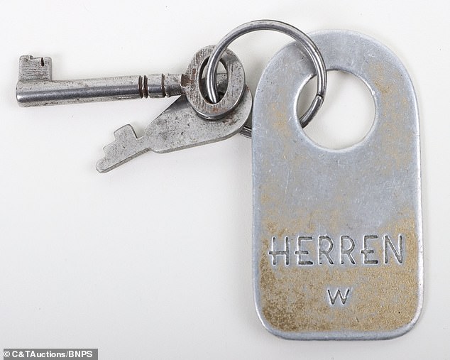 Keys to Fuhrer's toilet that were taken from his desk by British airman go on sale
